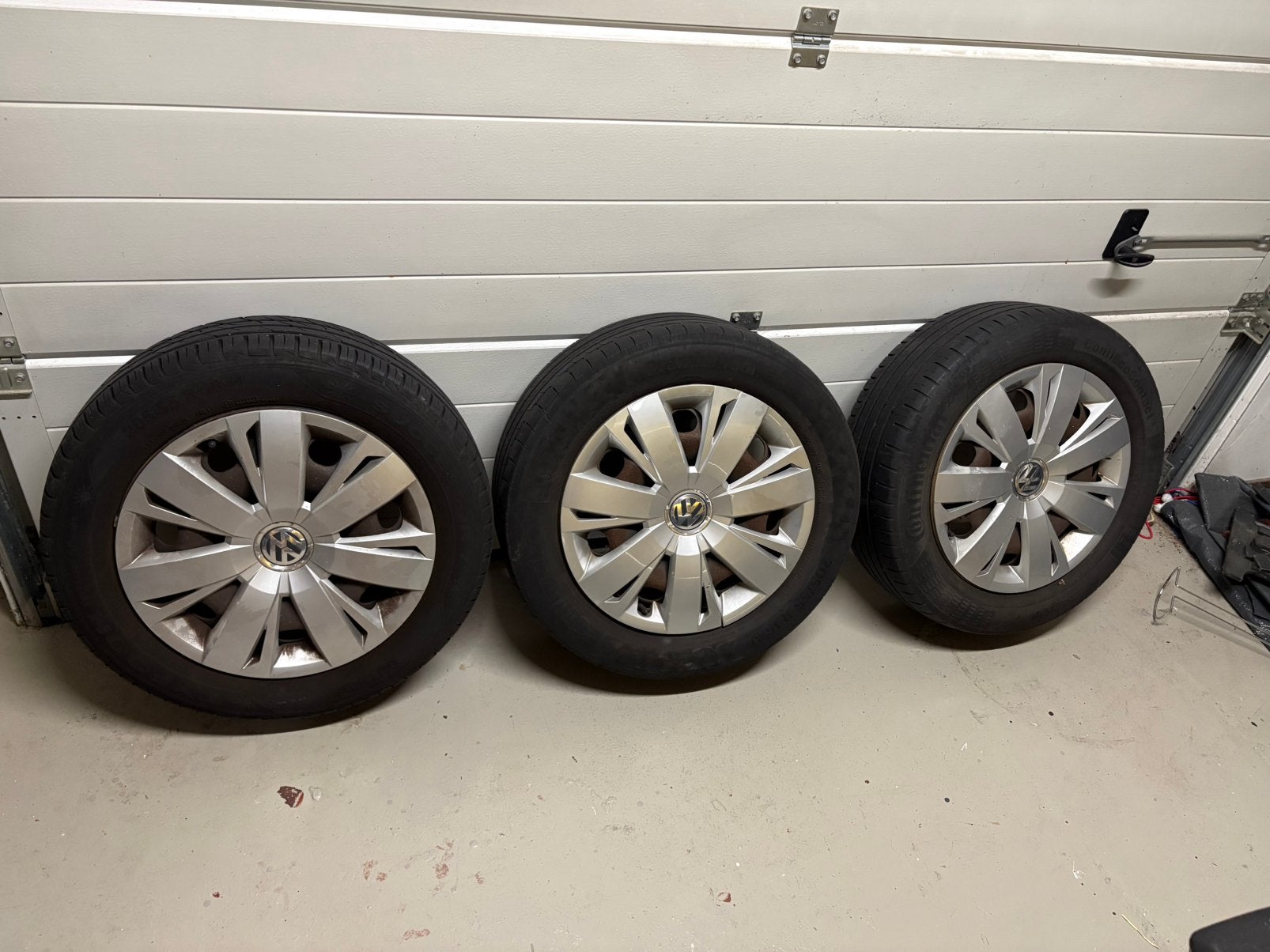 3 banden met velg, Ophalen, Gebruikt