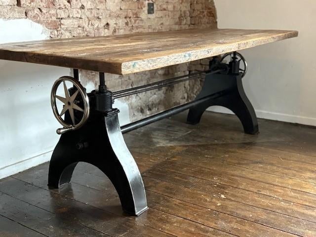 Foto 4 van Opdraaibaar onderstel eettafel - 25% korting