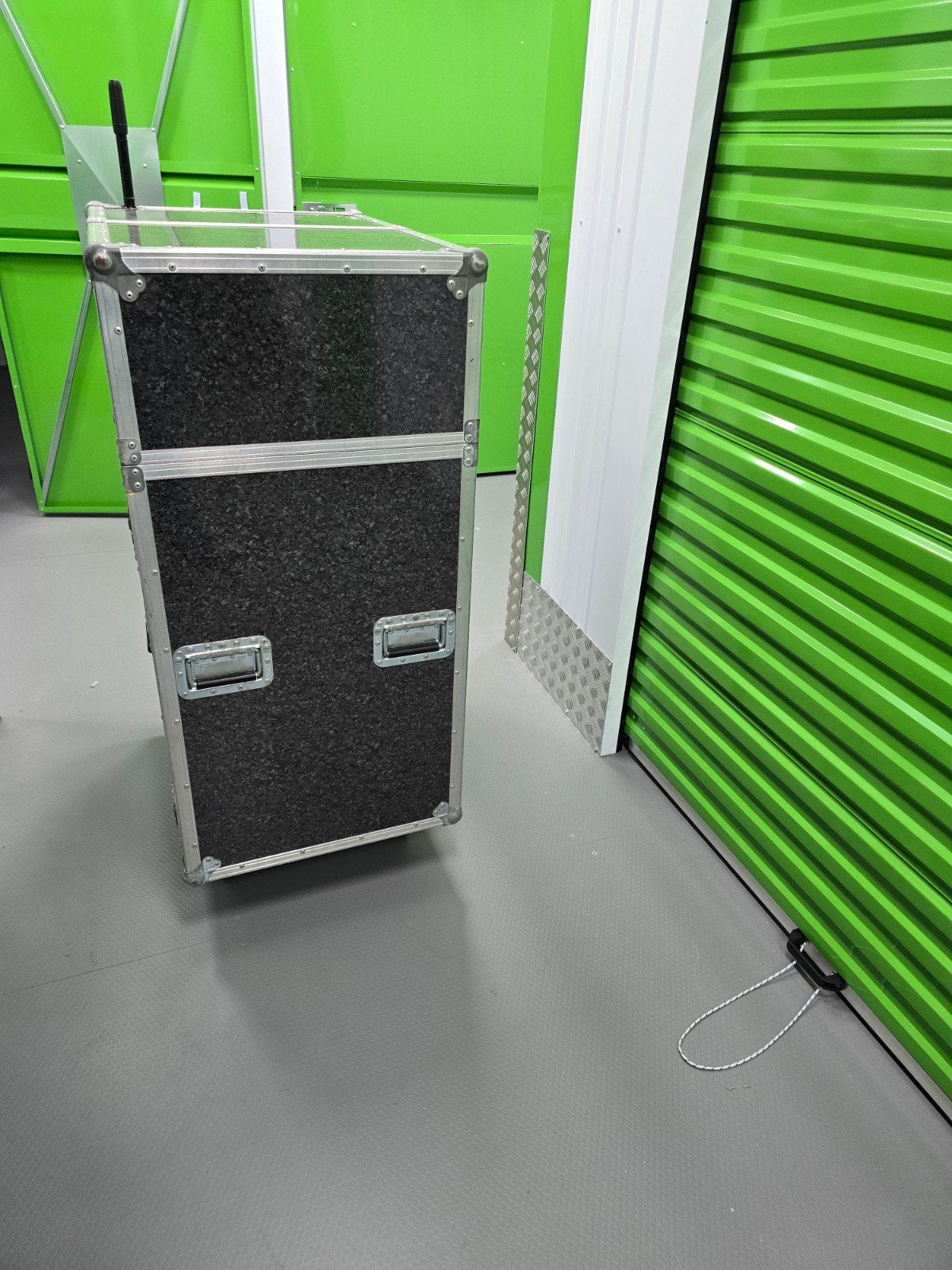 flightcase, Ophalen, Gebruikt
