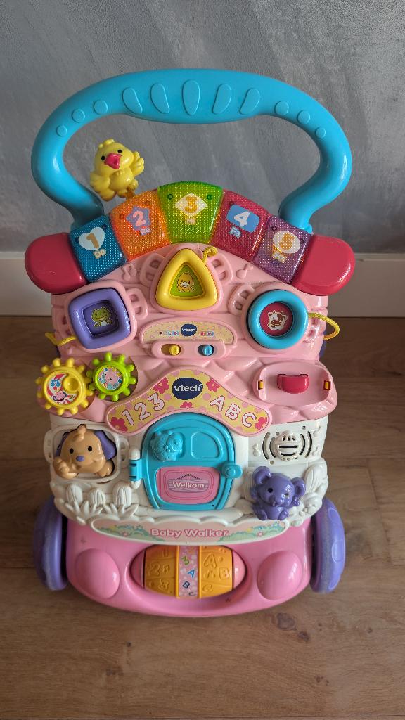 Loopkwagen VTech, Kinderen en Baby's, Speelgoed | Vtech, Ophalen, Gebruikt, 6 maanden tot 2 jaar