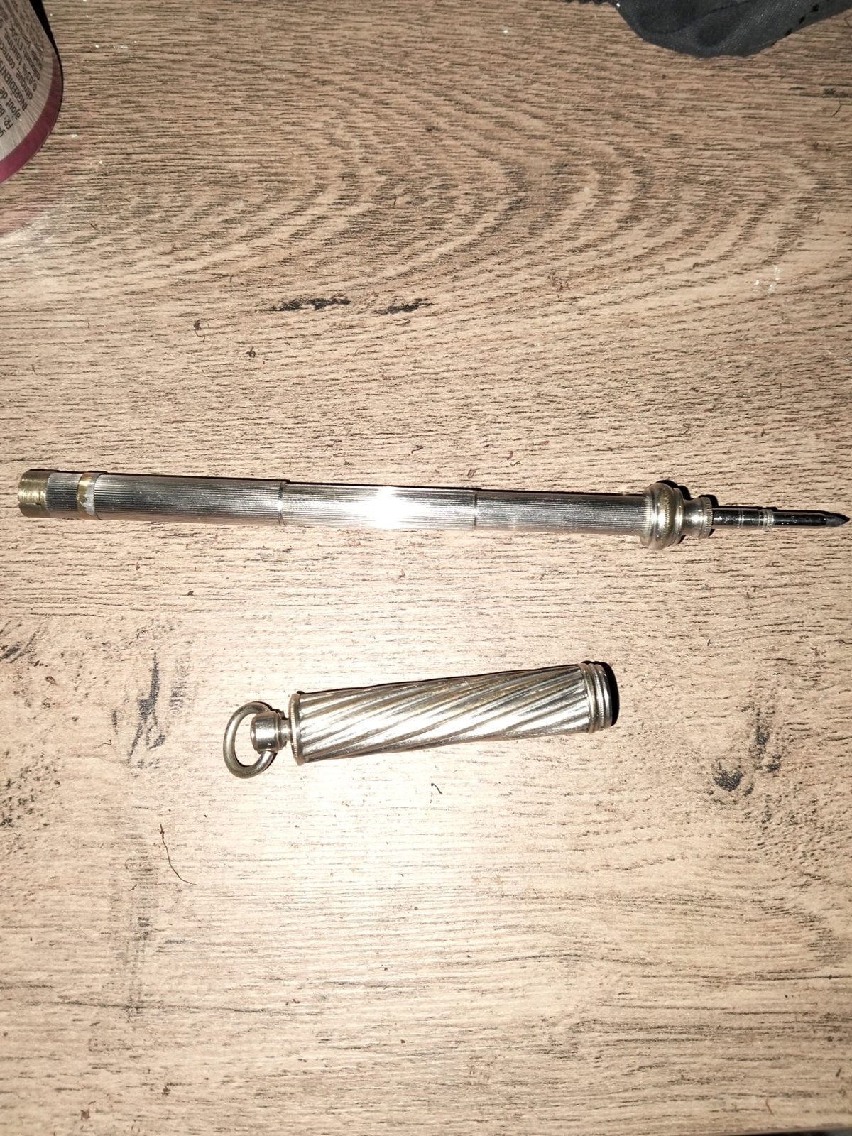 Antiek zilveren vulpotlood sampson mordan, Ophalen of Verzenden