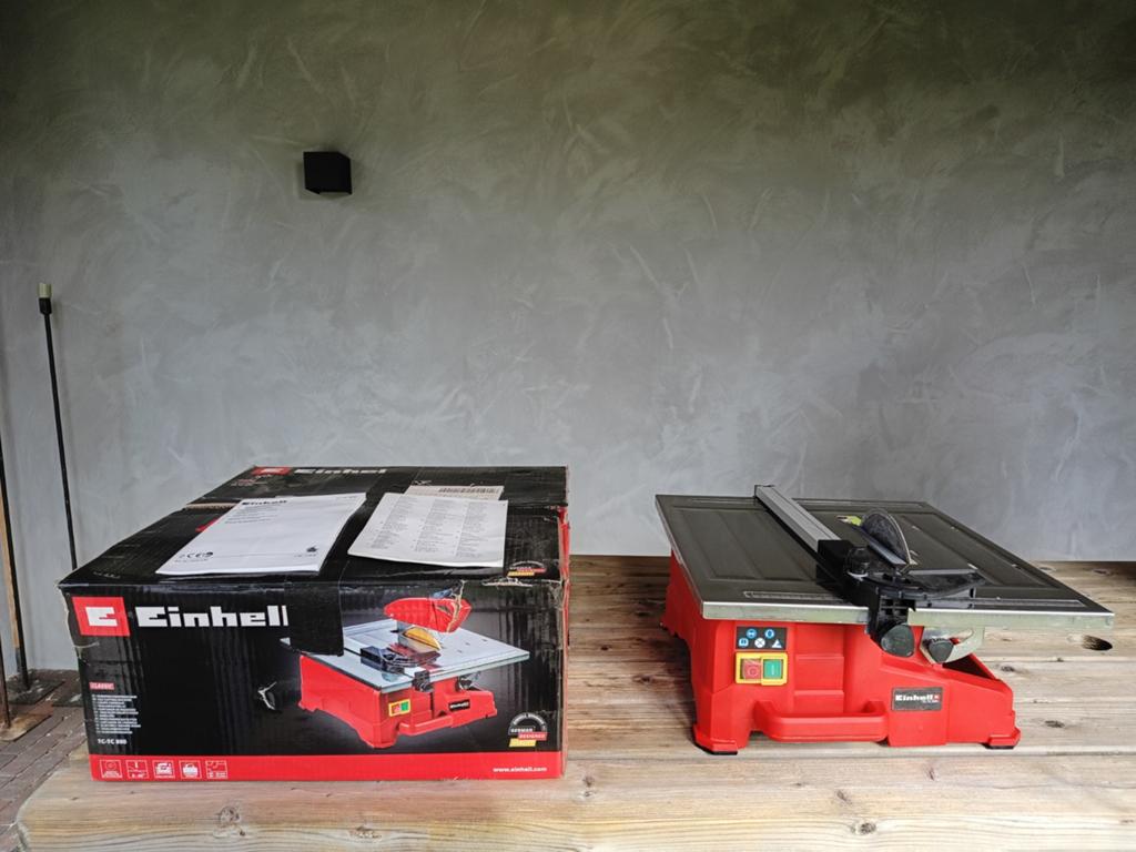 Tegelzaag Einhell TC - TC 800 diamantzaag., Ophalen, Bosch en Einhell., Overige typen, 600 tot 1200 watt