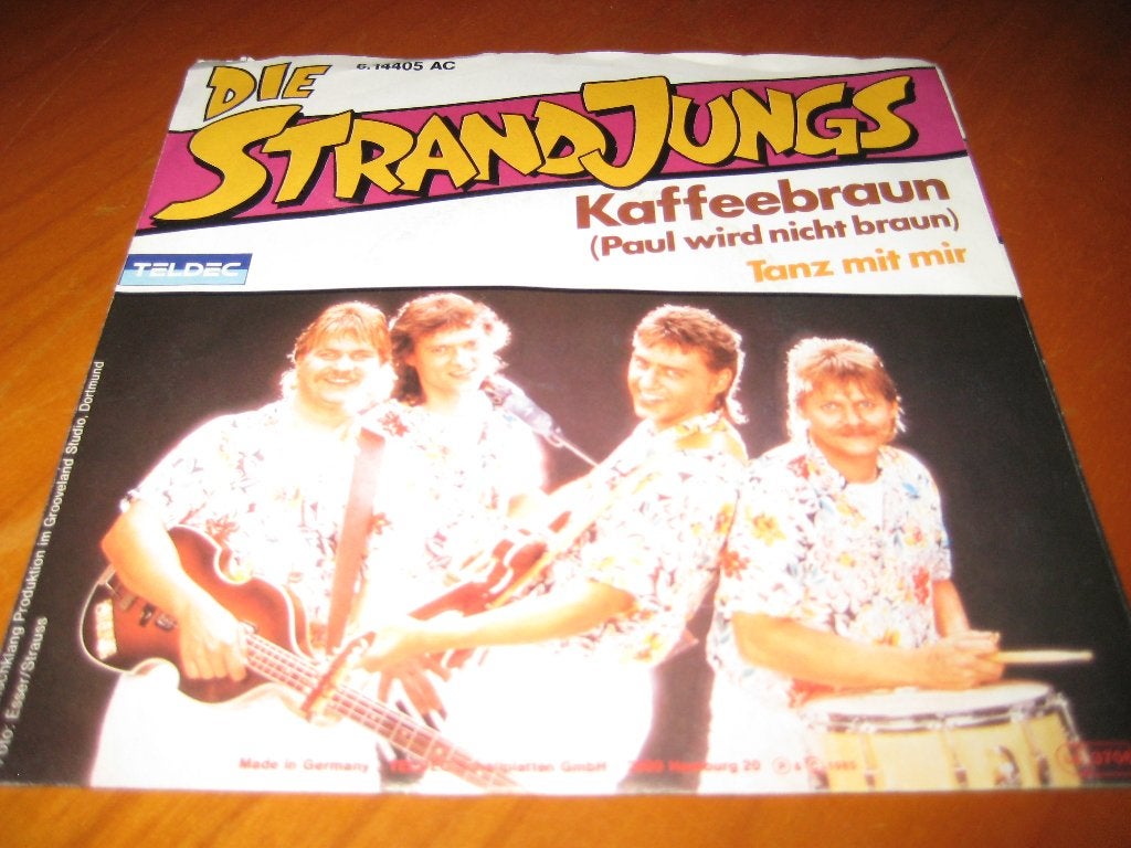 Die Strandjungs: Kaffeebraun (Paul wird nicht braun), Ophalen of Verzenden, Zo goed als nieuw, Pop