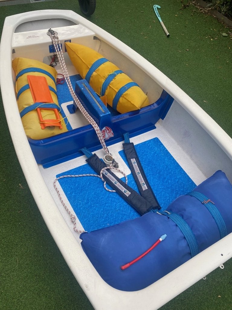 Optimist, Watersport en Boten, Ophalen, Gebruikt, 1 m, Optimist