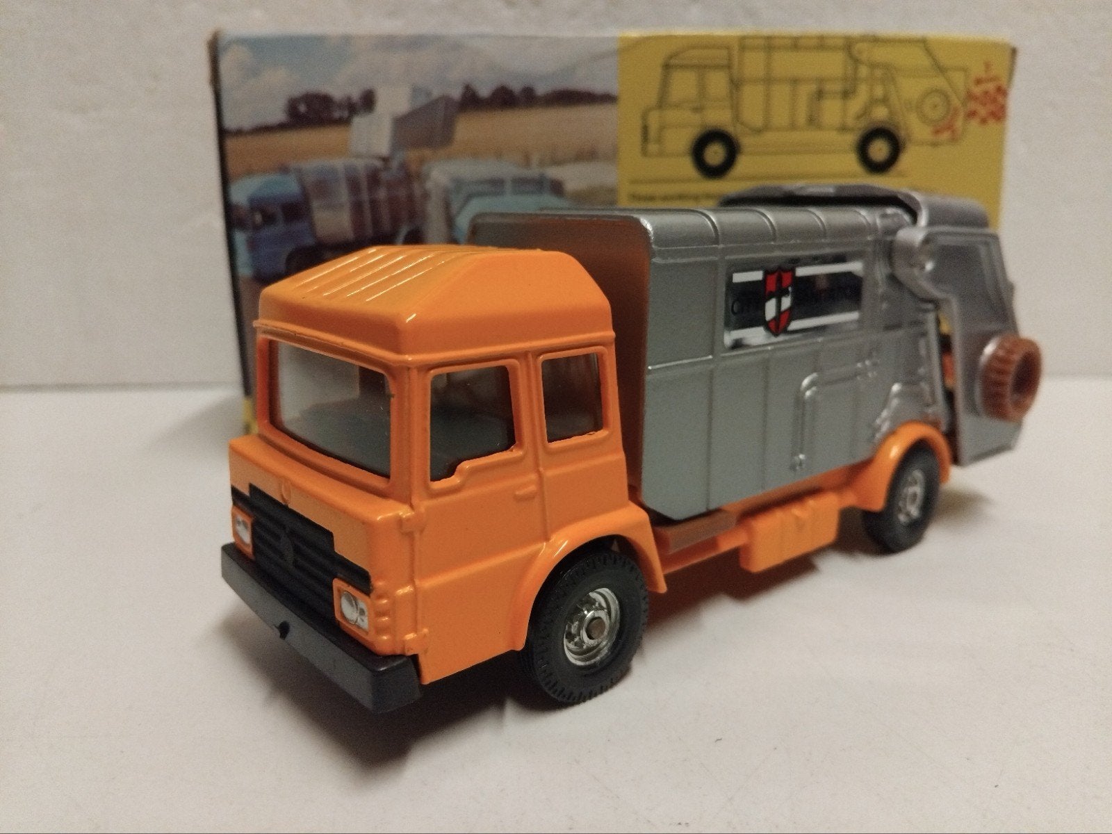 1978 Corgi Toys #1116 Shelvoke & Drewry Revopak vuilniswagen, Ophalen of Verzenden, Zo goed als nieuw, Bus of Vrachtwagen