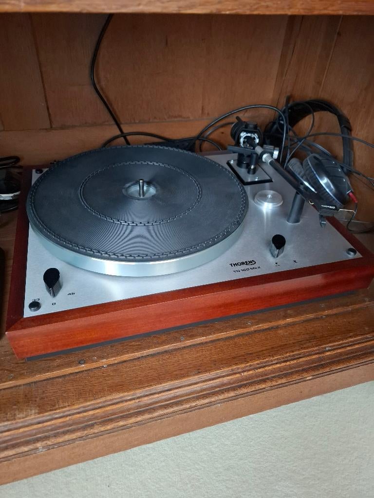 Thorens TD 160 mkII, Audio, Tv en Foto, Ophalen, Gebruikt, Platenspeler, Thorens