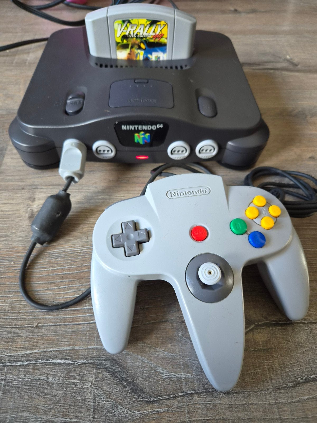 Nintendo 64 set met games, Spelcomputers en Games, Ophalen, Gebruikt, Met 1 controller, Met games