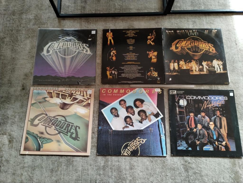 Commodores verzameling 5 LP'S, Ophalen of Verzenden, Gebruikt, 12 inch, Poprock