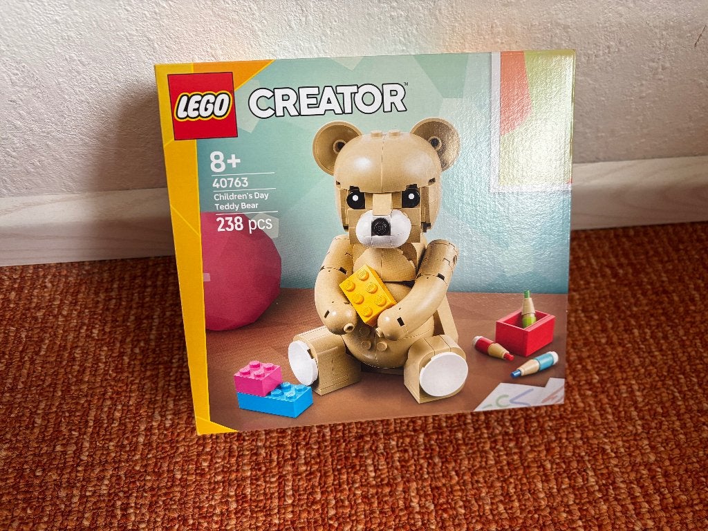 Lego 40763 - Teddybeer voor Kinderdag NIEUW & VERZEGELD!, Lego, Ophalen of Verzenden, Nieuw, Compleet