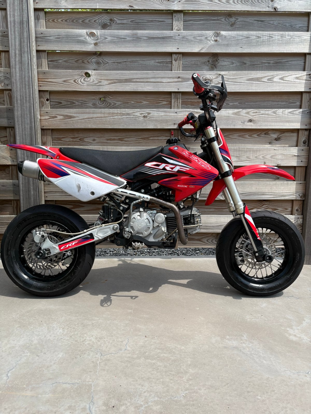 Pitbike pitsterpro 160cc supermotard, Ophalen, Gebruikt, Pitbike