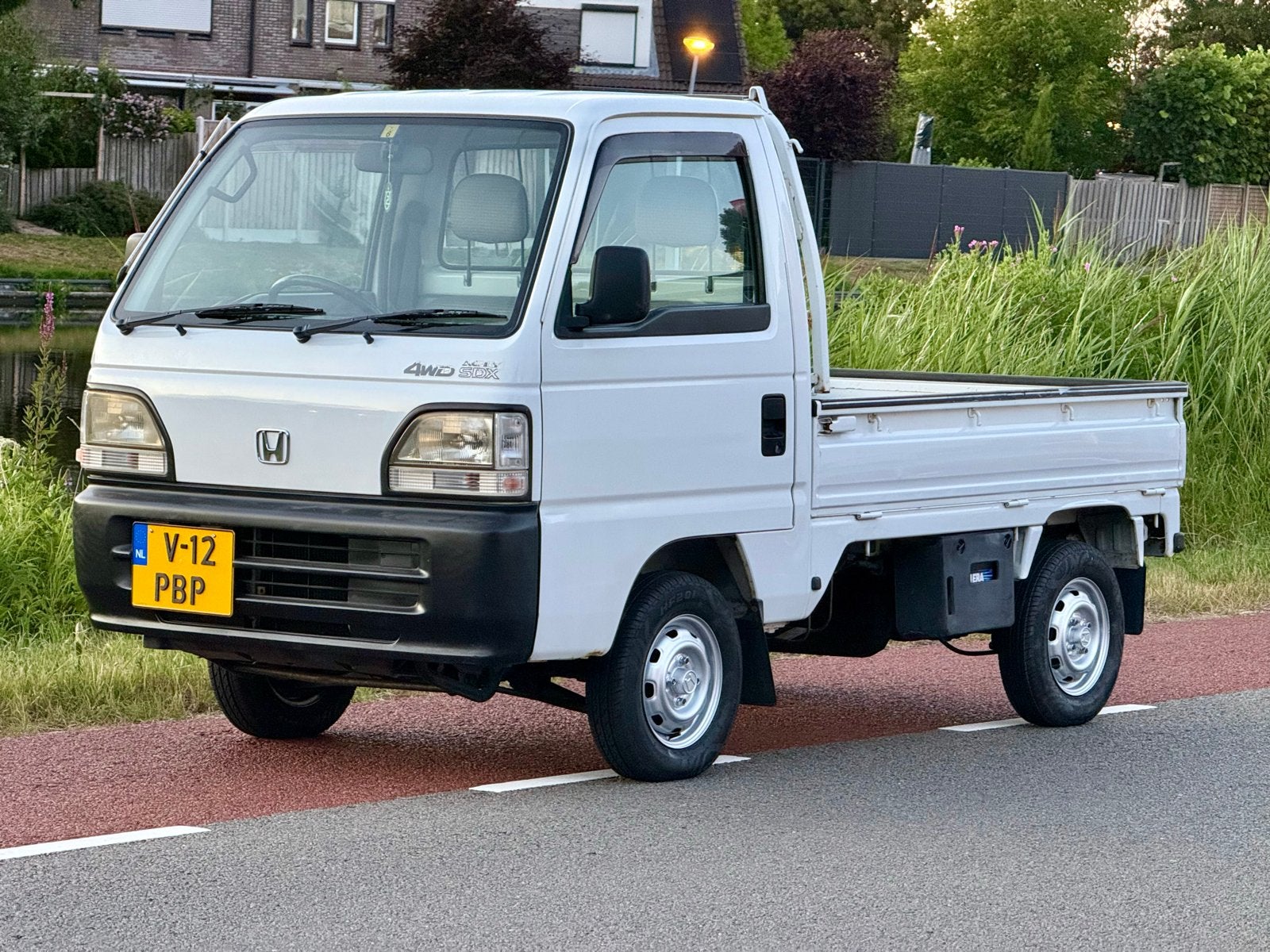 Honda Acty 1997 Wit, Auto's, Bestelauto's, Wit, 660 cc, Handgeschakeld, 3 cilinders