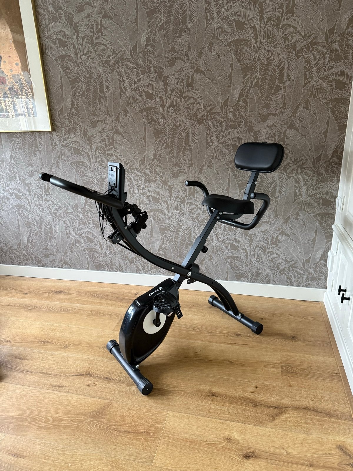BluMill Hometrainer - Opvouwbaar en Compact, Ophalen, Armen, Zo goed als nieuw, Metaal