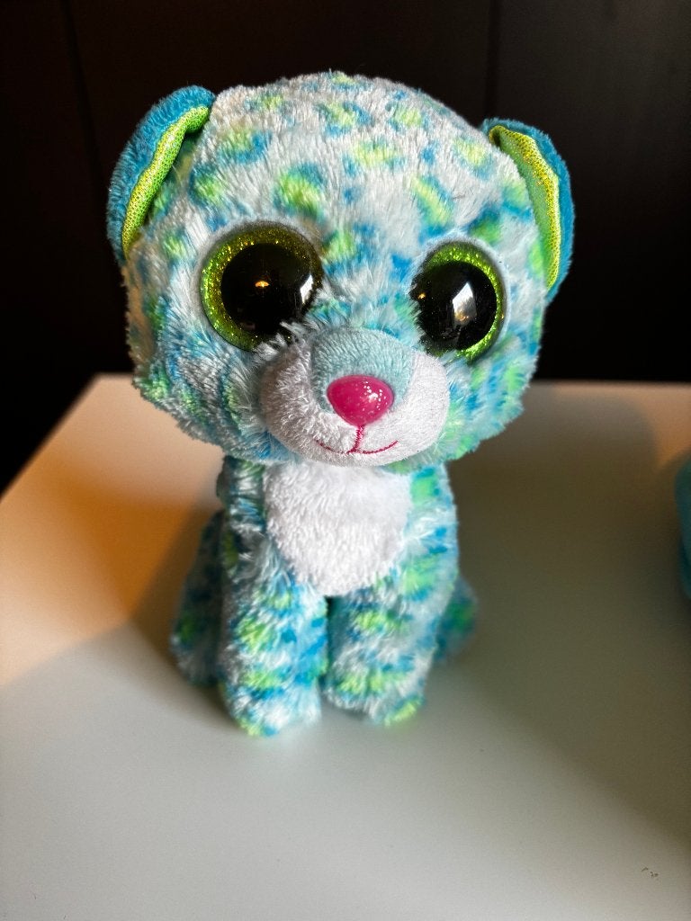Ty beanie - Tasha Leopard - 15 cm, Ophalen of Verzenden, Zo goed als nieuw, Overige typen
