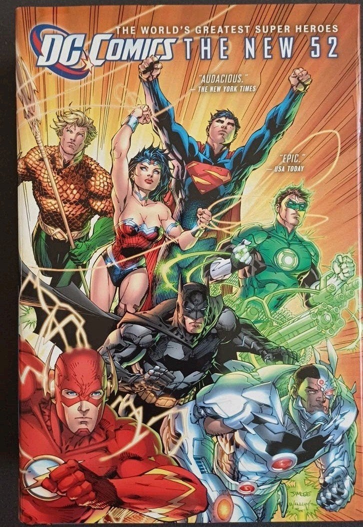 ​[GIGANTISCHE OMNIBUS] DC Comics: The New 52 Hardcover, Boeken, Eén comic, Geoff Johns, Grant Morrison, Scott Snyder, Amerika