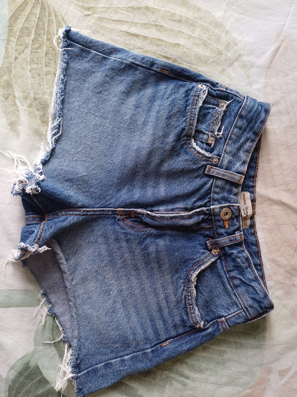 bershka spijkerbroek 34, Blauw, Zo goed als nieuw, W27 (confectie 34) of kleiner, Bershka
