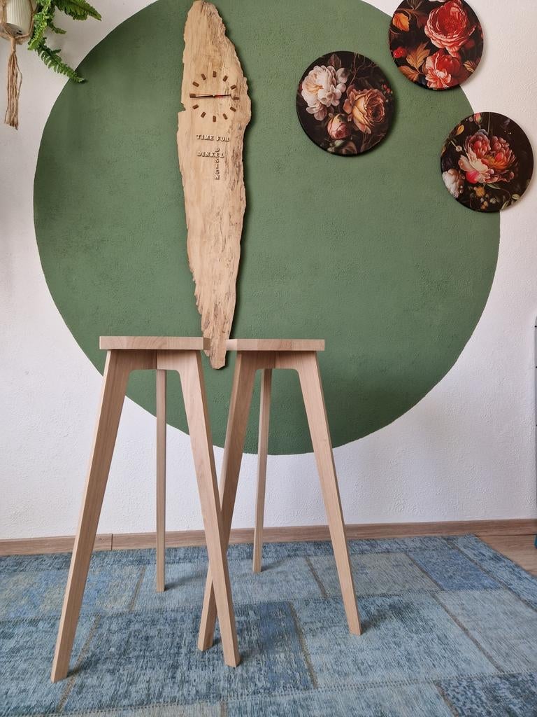 Op maat gemaakte eiken monitor standaards ATC SCM 19, Audio, Tv en Foto, Luidsprekers, Overige typen, Nieuw, Minder dan 60 watt