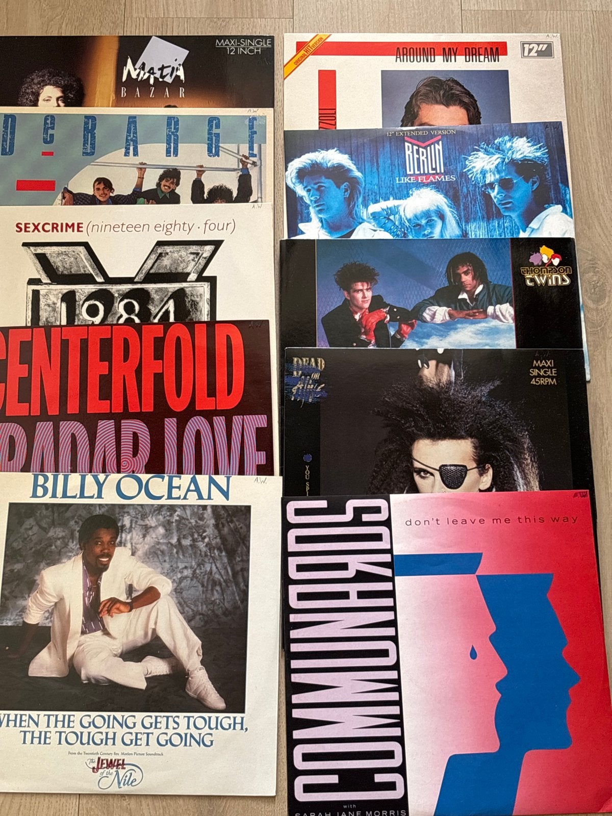 Pop/Rock Maxi-Singles 10 stuks  (12 inch) uit de jaren '80, Cd's en Dvd's, Vinyl | Pop, LP, Inclusief insert, Pop, Ophalen of Verzenden