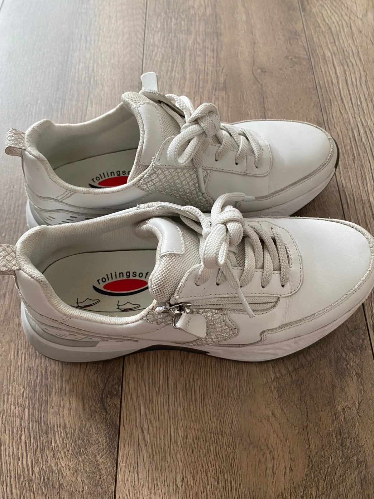 Rolling soft maat 4,5, Verzenden, Gedragen, Wit, Sneakers of Gympen