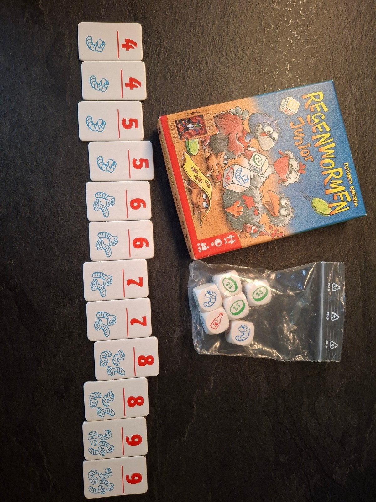 Regenwormen Junior - Zo goed als nieuw, Ophalen of Verzenden, Zo goed als nieuw