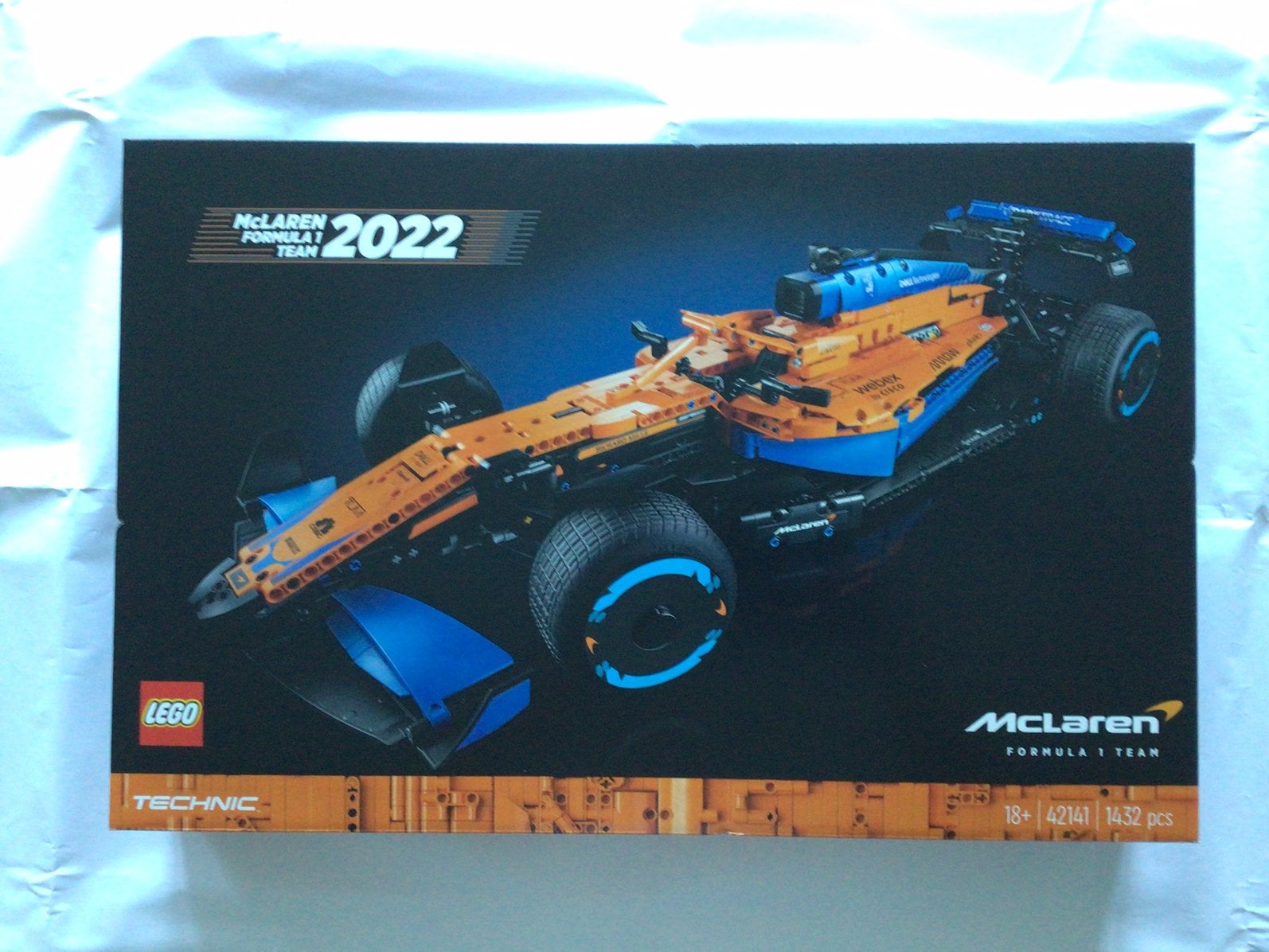 McLaren Formule 1 Racewagen - Lego - 42141 - NIEUW SEALED, Lego, Nieuw, Ophalen of Verzenden, Technic