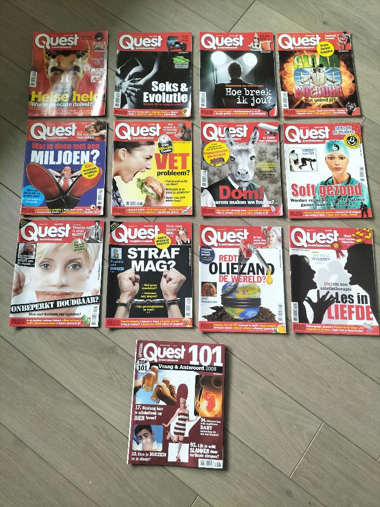 Quest jaargang 2008, Ophalen of Verzenden, Gelezen, Wetenschap en Natuur