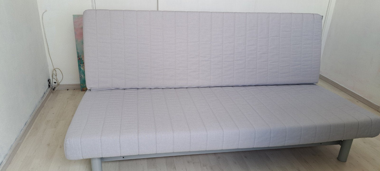 Slaapbank., Ophalen, Tweepersoons, 140 cm, Zo goed als nieuw