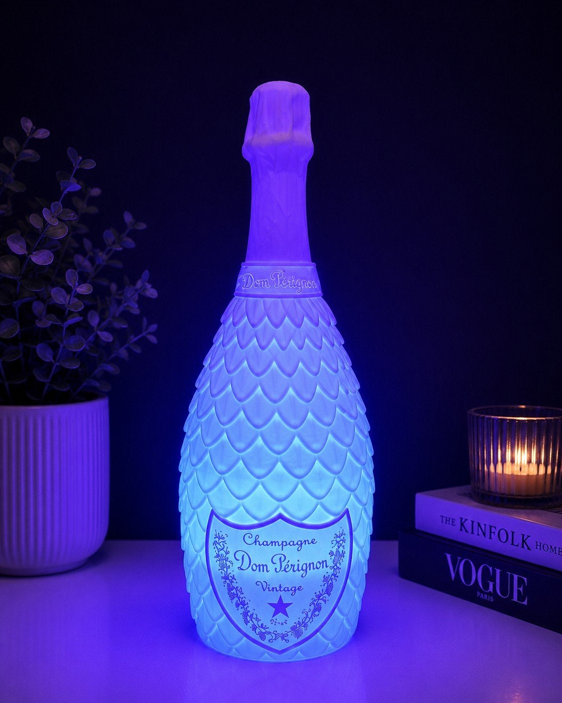 Dom Pérignon  Fles LED Lamp - Sfeervolle Verlichting, Verzenden, Nieuw, Overige fittingen