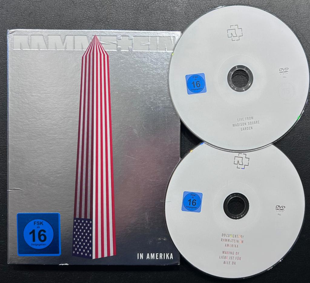 RAMMSTEIN - Live in Amerika: Madison Square Garden ( 2 DVD ), Ophalen of Verzenden, Zo goed als nieuw