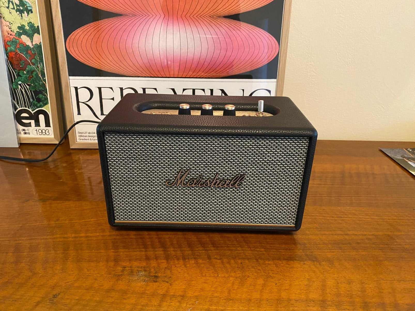 Marshall Acton III in black, Overige merken, Ophalen of Verzenden, Zo goed als nieuw, Minder dan 60 watt