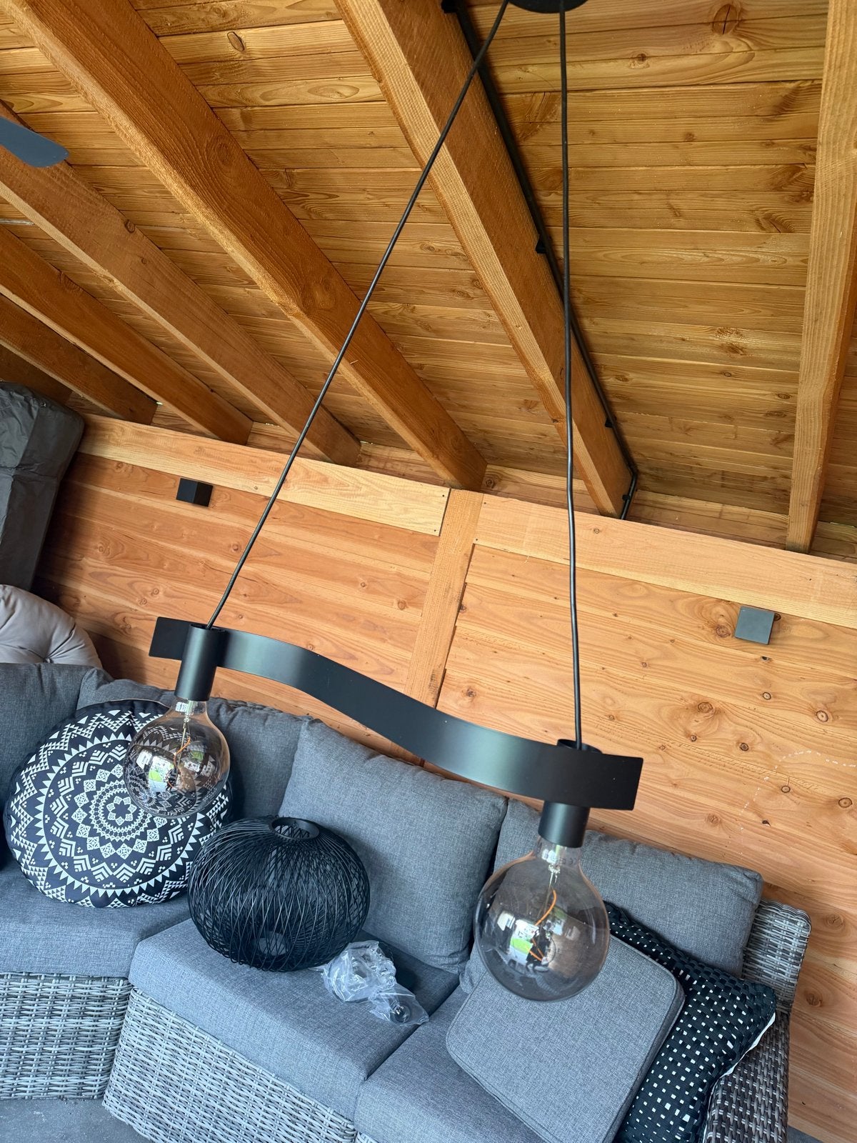 IKEA ACKJA / MOLNART Plafondlamp - Zo goed als nieuw, Ophalen of Verzenden, Zo goed als nieuw, Metaal, E27 (groot)