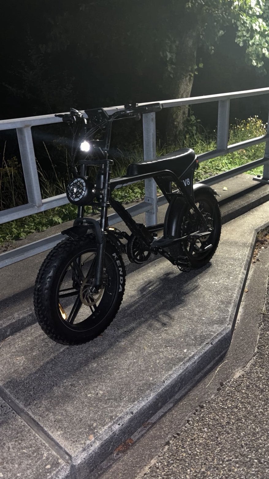 Mooie v8 fatbike, 59 cm of meer, Ophalen, Zo goed als nieuw, Overige merken
