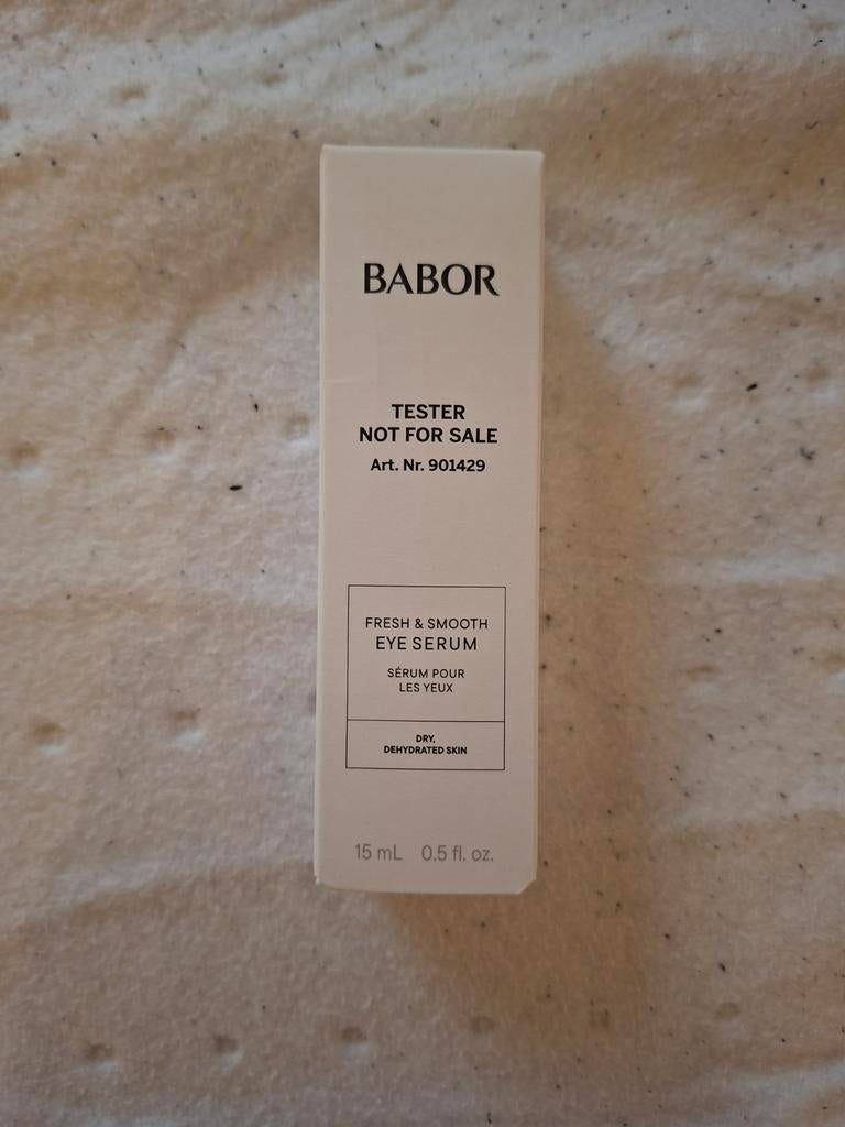 Babor Fresh & Smooth Eye Serum - Tester 15ml, Ophalen of Verzenden, Nieuw, Ogen