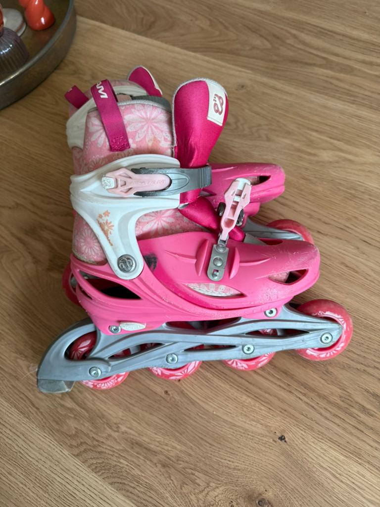 Nijdam skates, Kinderen, Ophalen of Verzenden, Verstelbaar, Gebruikt