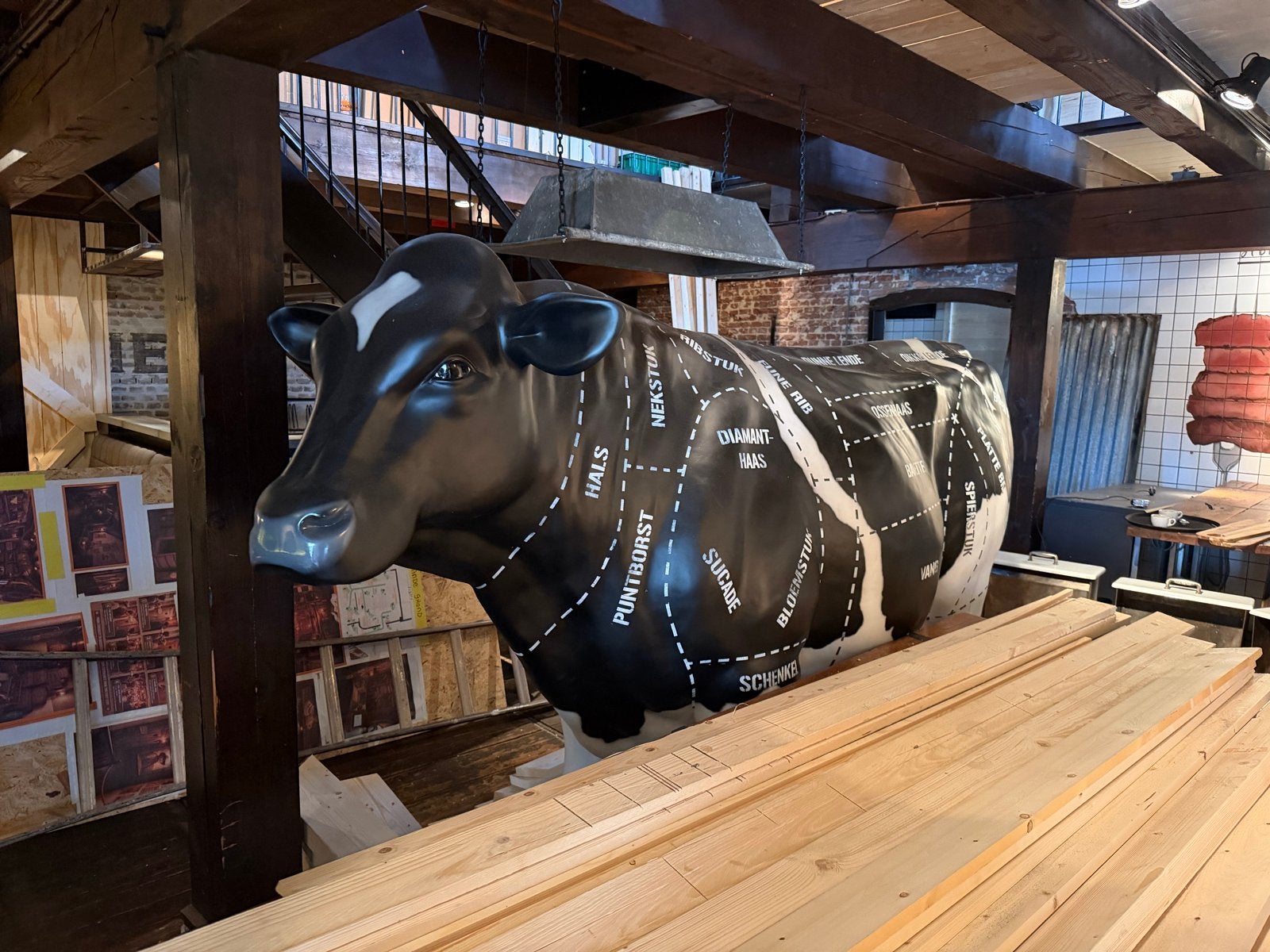 Real size stier/koe, Ophalen, Nieuw zonder verpakking, Decoratie