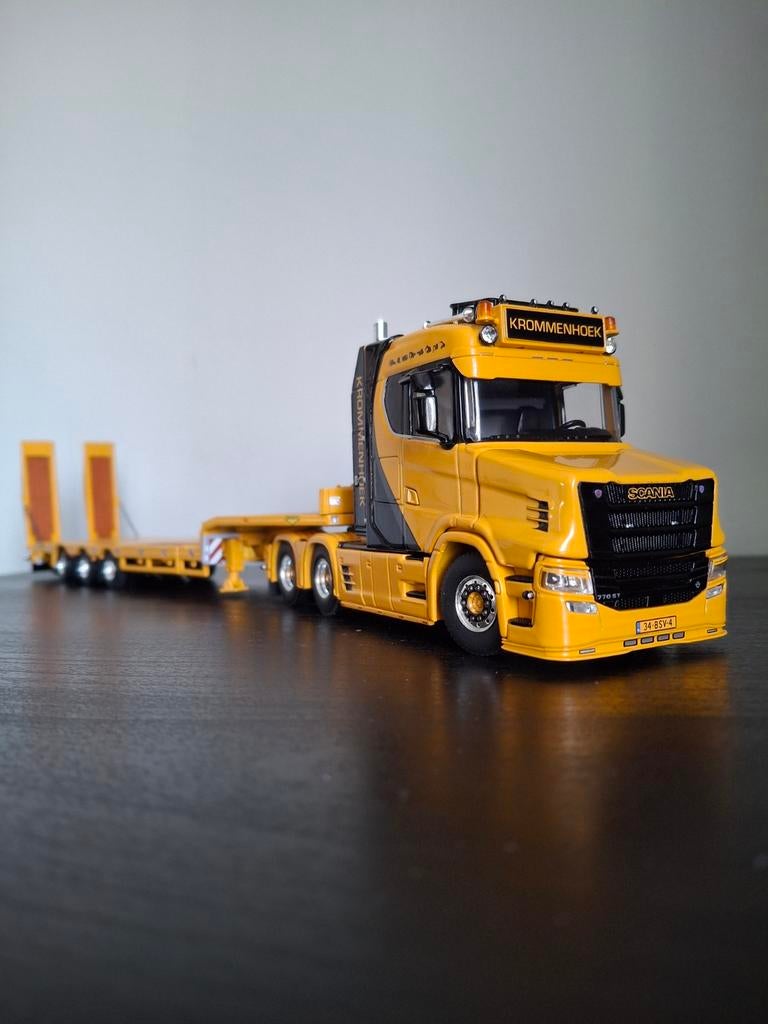 Krommenhoek scania T 1:50, Ophalen of Verzenden, Zo goed als nieuw, Bus of Vrachtwagen, Wsi