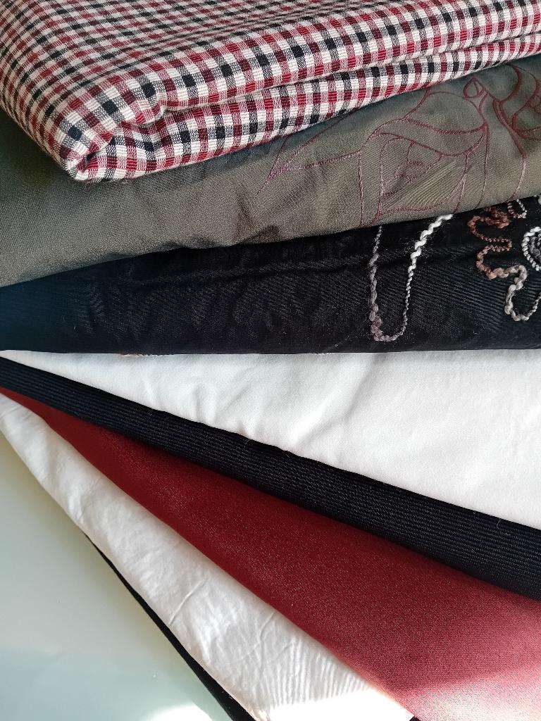 Luxe 2 en 4 way rekbare stoffen, Overige kleuren, 120 cm of meer, Ophalen of Verzenden, Katoen