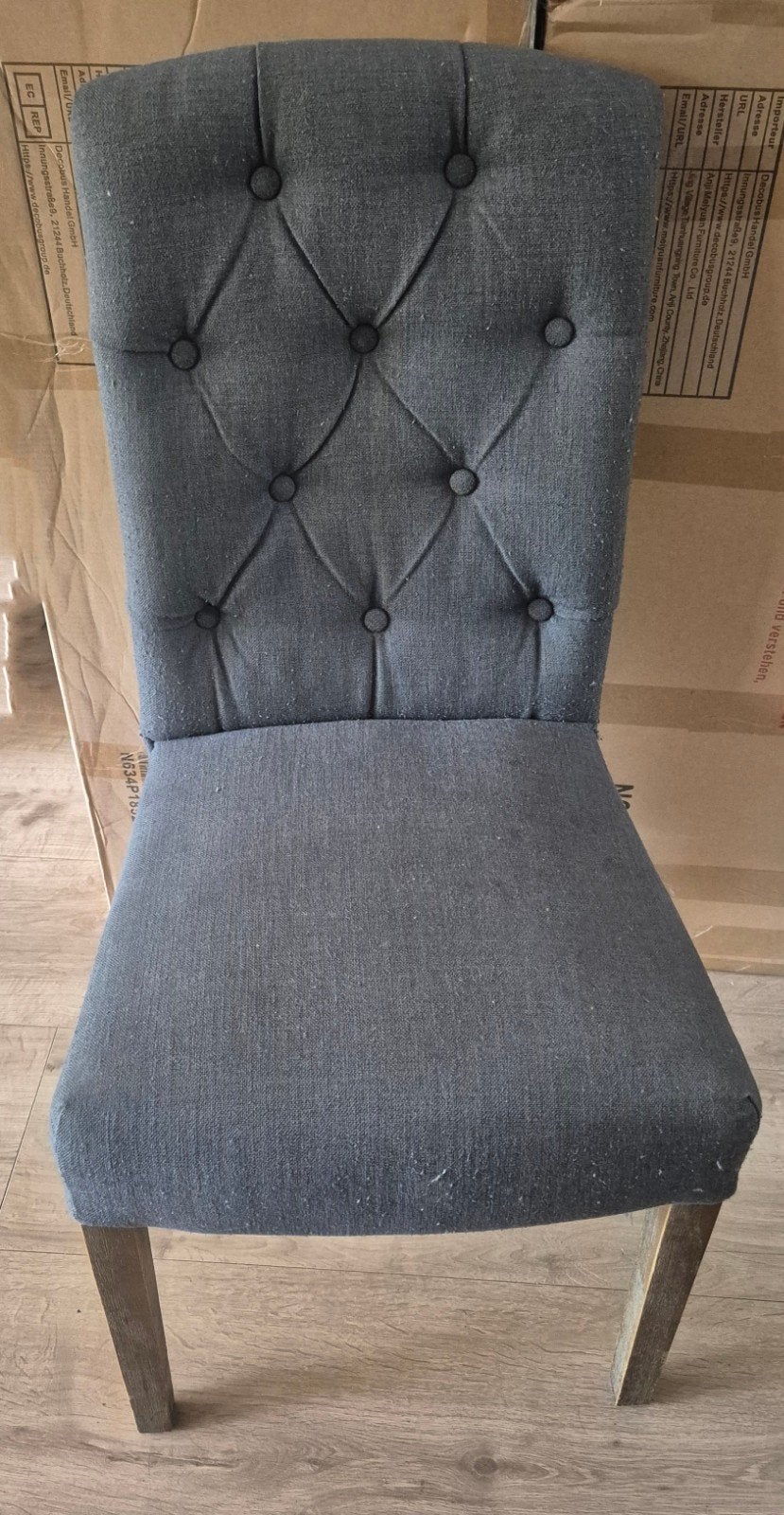 Gratis gebruikte stoelen, Ophalen, Gebruikt, Klassiek, Gecapitonneerd, Stof