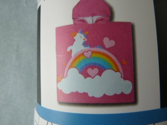 Fijne Unicorn  Eenhoorn roze badponcho  Nieuw, One size, Nieuw, Ophalen of Verzenden, Badponcho