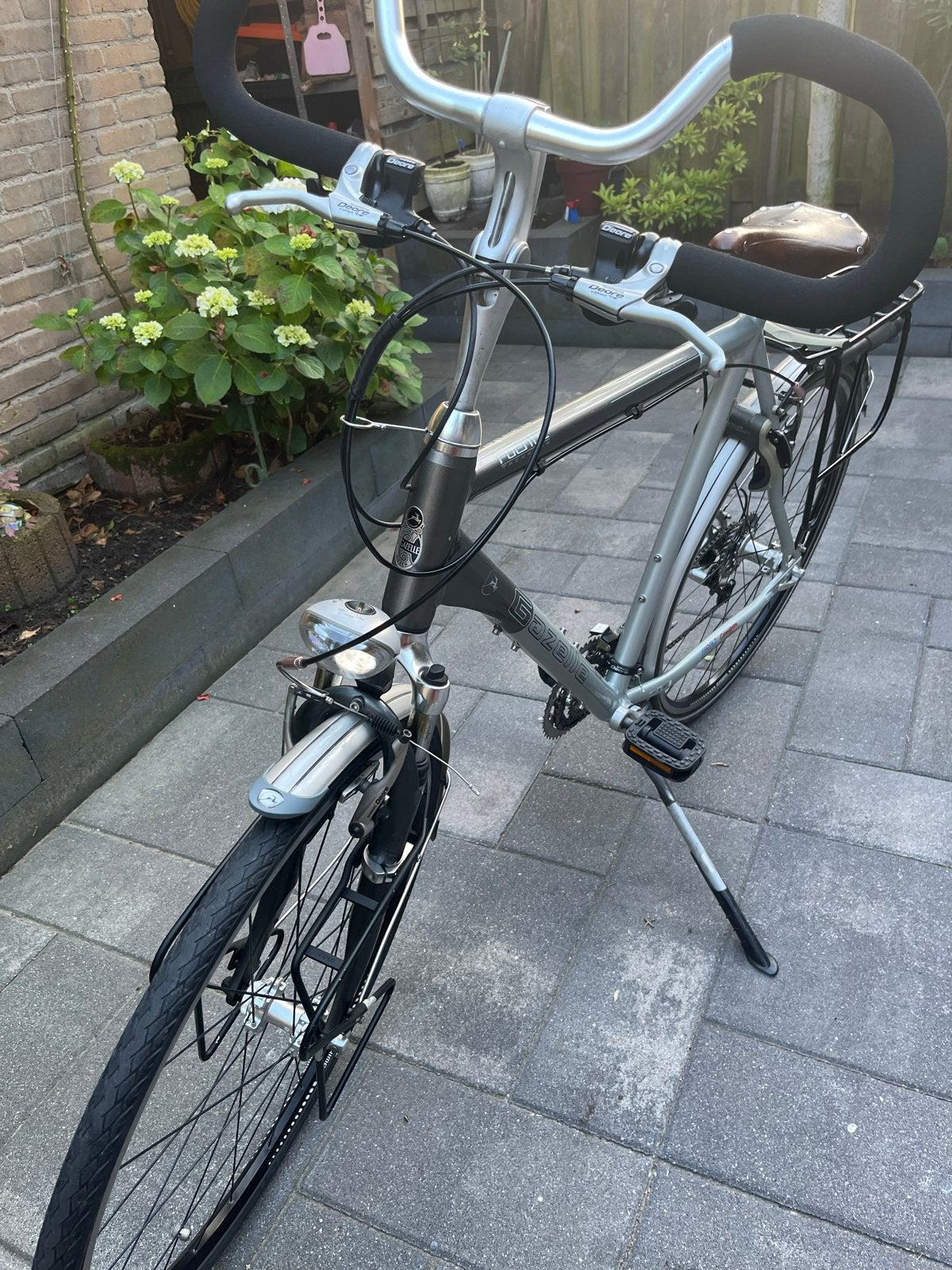 Gazelle Fuente fiets met versnellingen, Ophalen, Gebruikt, Velgrem, Versnellingen