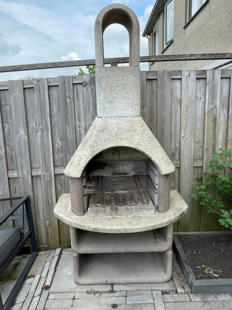 Stenen bbq, Ophalen, Gebruikt