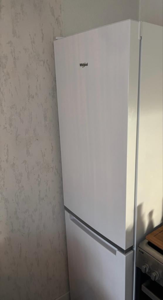 Whirlpool Koel/vriescombinatie, Witgoed en Apparatuur, Koelkasten en IJskasten, Gebruikt, 200 liter of meer, 60 cm of meer, Met aparte vriezer