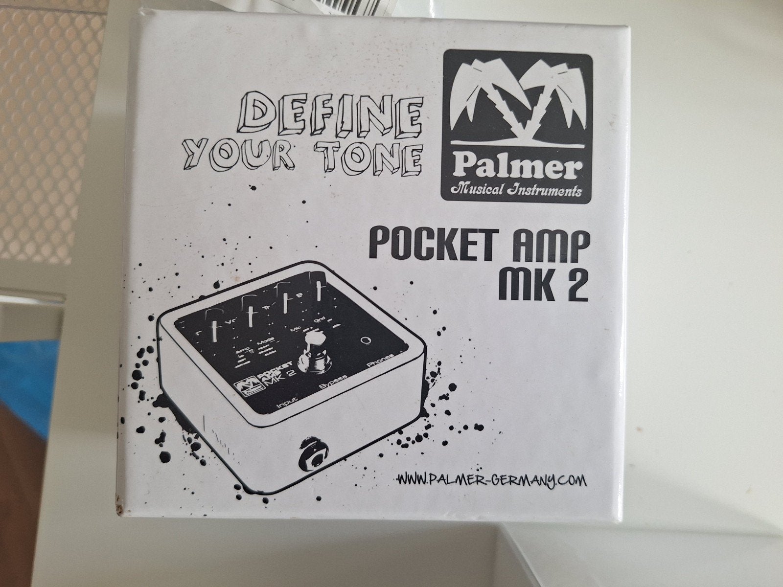 pocket amplifier  mk2 van Palmer, Ophalen, Zo goed als nieuw, Solid body, Overige merken