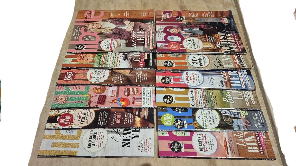 Libelle tijdschriften (herfst/kerst) 12 stuks, Ophalen of Verzenden, Zo goed als nieuw, Damesbladen