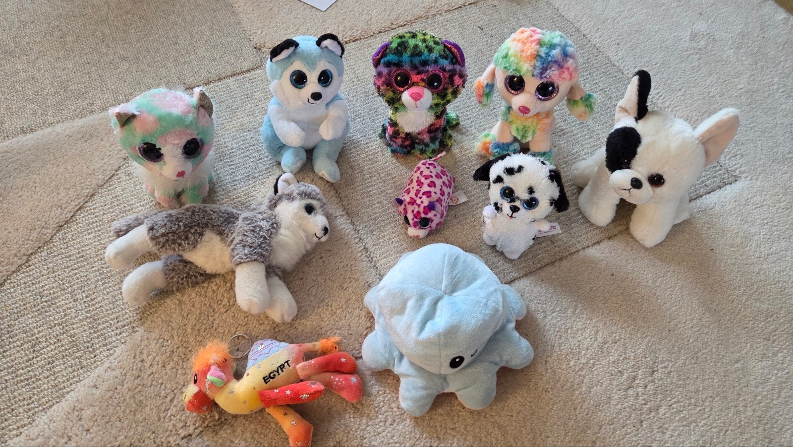 Grote collectie knuffels - Ty Beanie Boos en meer!, Ophalen, Overige karakters, Hond, Zo goed als nieuw
