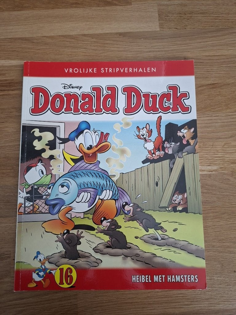 5 donald duck stripboeken te koop, Ophalen of Verzenden, Zo goed als nieuw, Donald Duck, Meerdere stripboeken