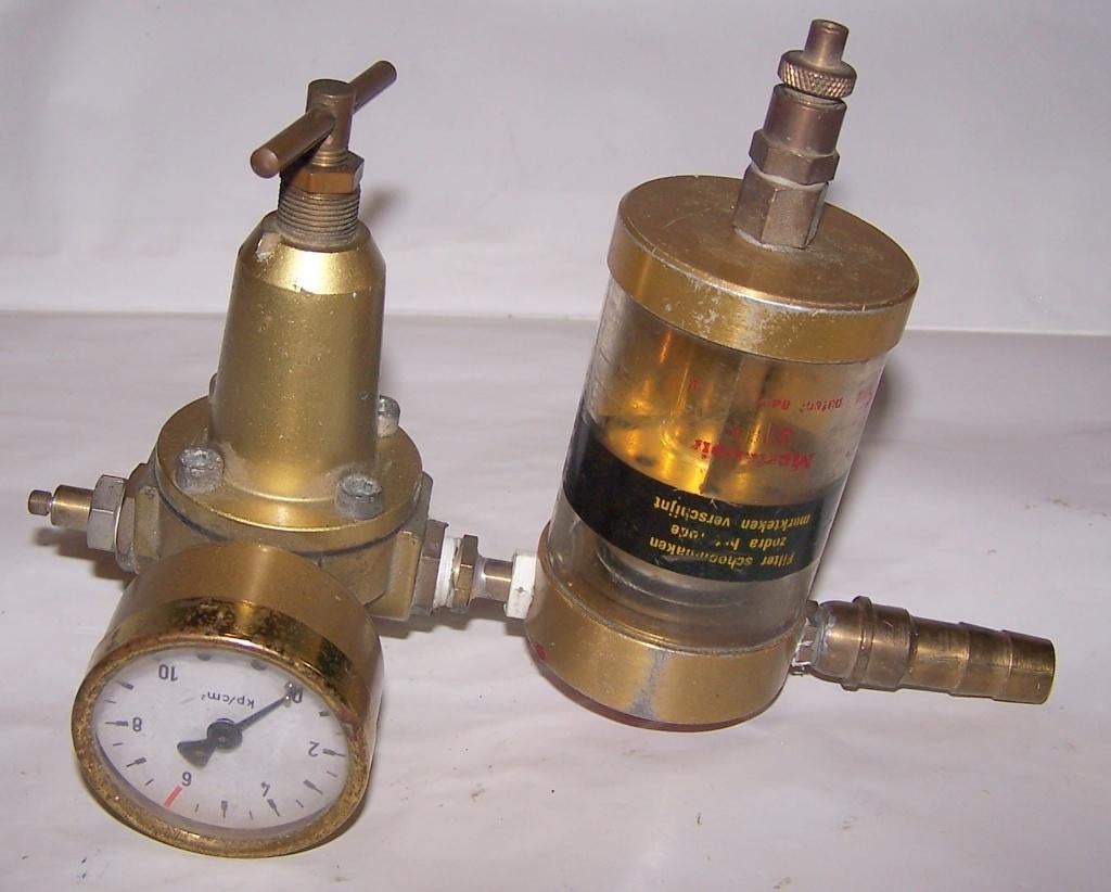 Vintage Martonair koperen mechanisch ventiel. Izgs., Ophalen of Verzenden