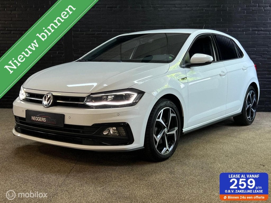 Volkswagen Polo 1.5 TSI Business R-Line 150PK CARPLAY LED, 4 cilinders, 150 pk, Automatische klimaatregeling, Wit