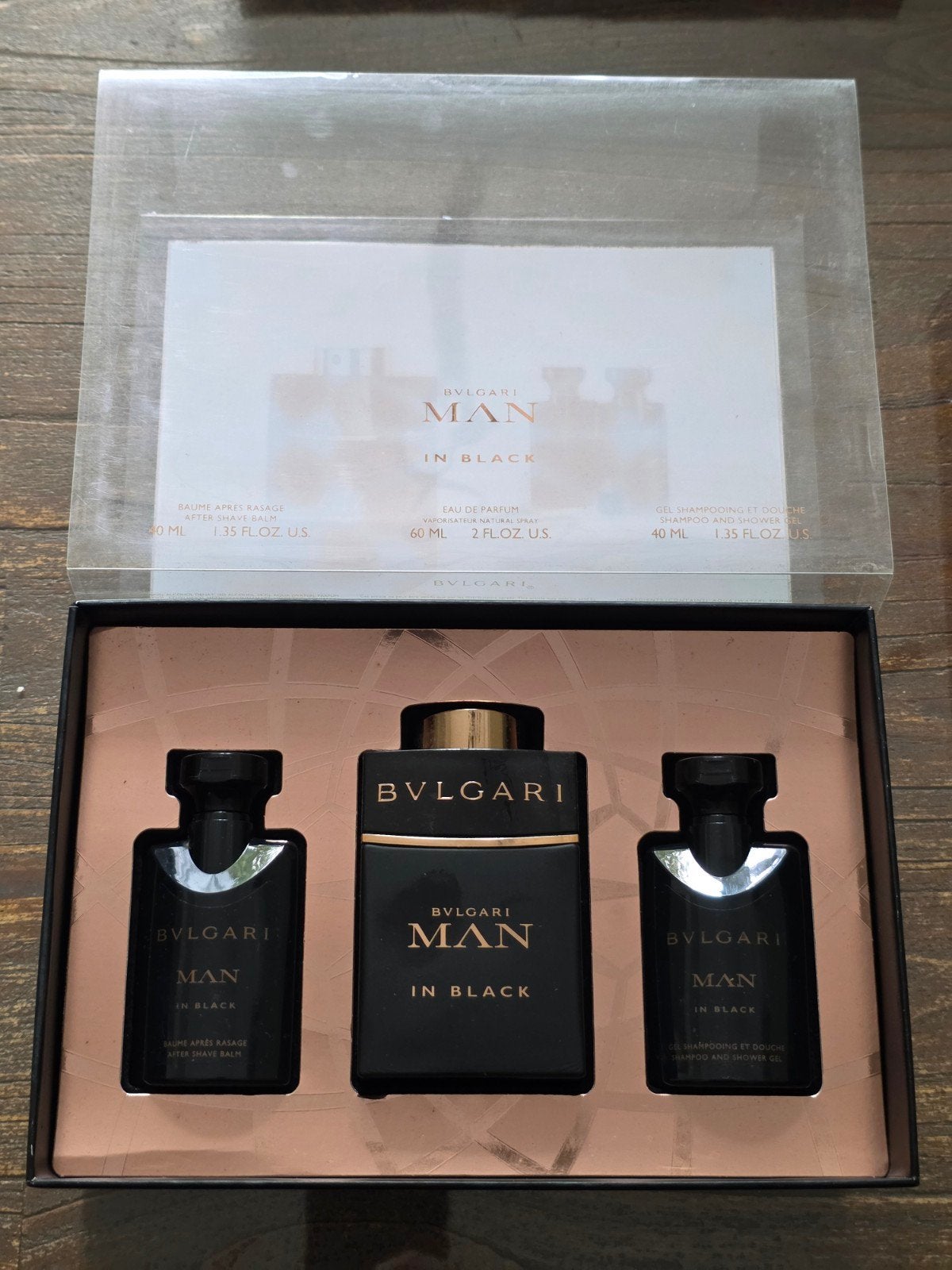 Bvlgari Man in Black Gift Set – 60ml Eau de parfum, Sieraden, Tassen en Uiterlijk, Ophalen of Verzenden, Nieuw