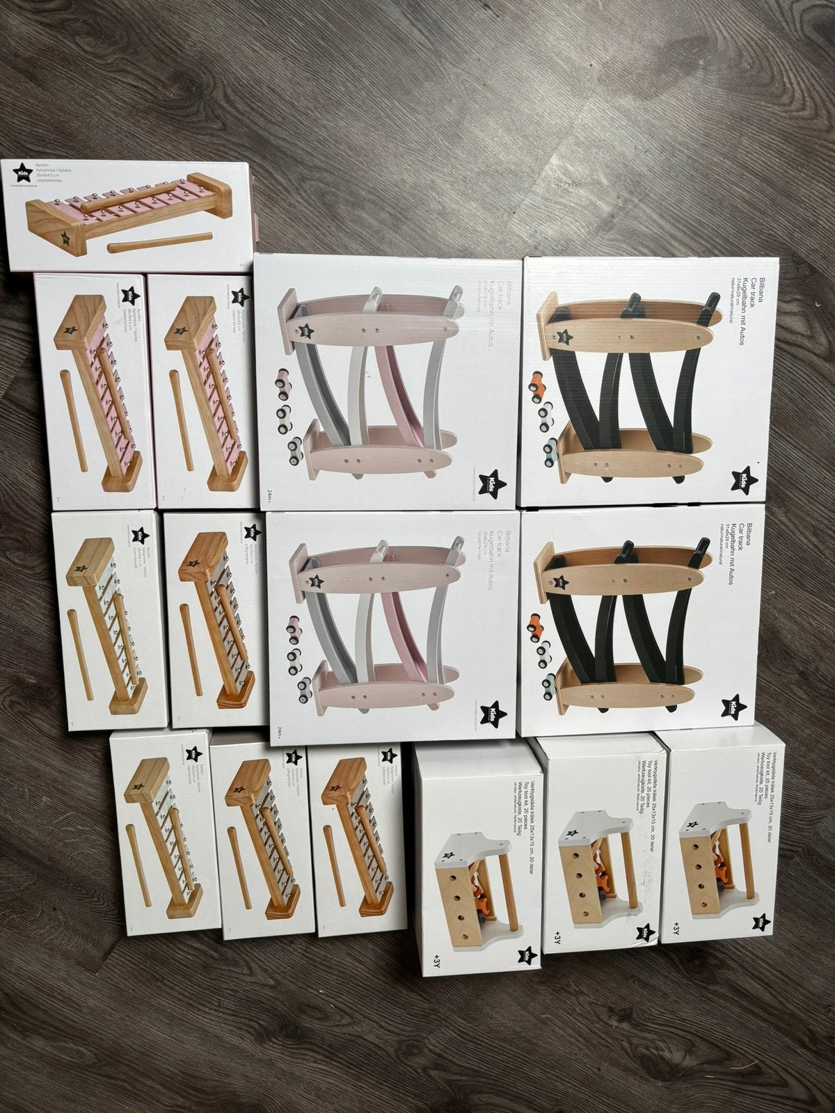Partij houten speelgoed Kids concept, Ophalen of Verzenden, Nieuw