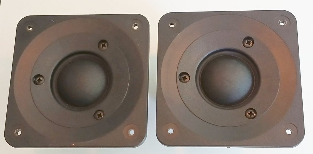 2 vintage Philips 50 mm dome squawkers, Audio, Tv en Foto, Ophalen, Philips, Gebruikt, Overige typen